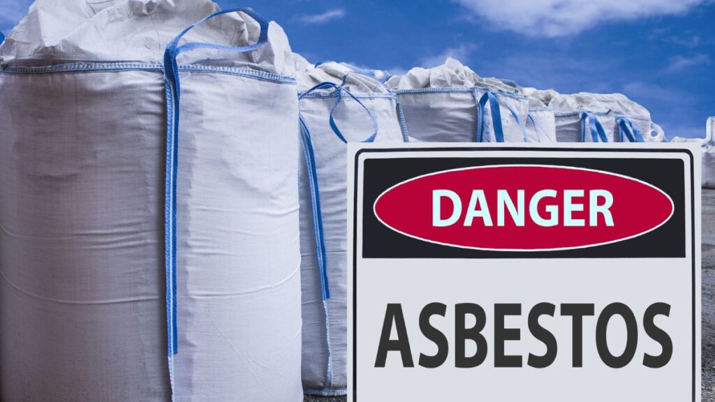 asbestvezels gevaarlijk verpakkingen 