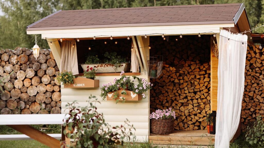 Gezellig tuinhuisje maken 